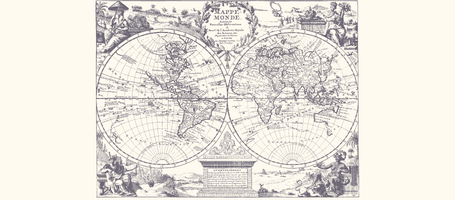 Worldbuilding Beispiel - Lana's Quest - Weltkarte